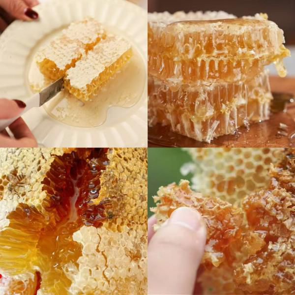 伊犁黑蜂蜂巢蜜｜野生无加工，花香四溢，和你之前吃过的蜂蜜都不一样！秋冬养生，改善体质，调理肠胃还有助于解酒