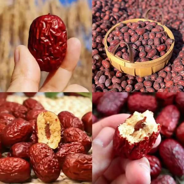 新疆特级若羌灰枣｜天山雪水灌溉，超长自然日照，果皮红亮自然，果肉厚实瓷密，果核小且不粘连！入口香糯富有弹性，吃完有余香！补血益气&ldquo;天然维生素丸&rdquo;